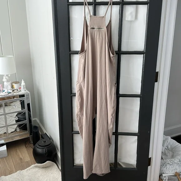 FP movement hot shot beige Casual Cream Jumpsuit onesie (Large) - Picture 5 of 7